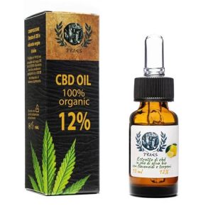 CBD OIL 12% Olio di CBD Aroma Limone - 10 ml